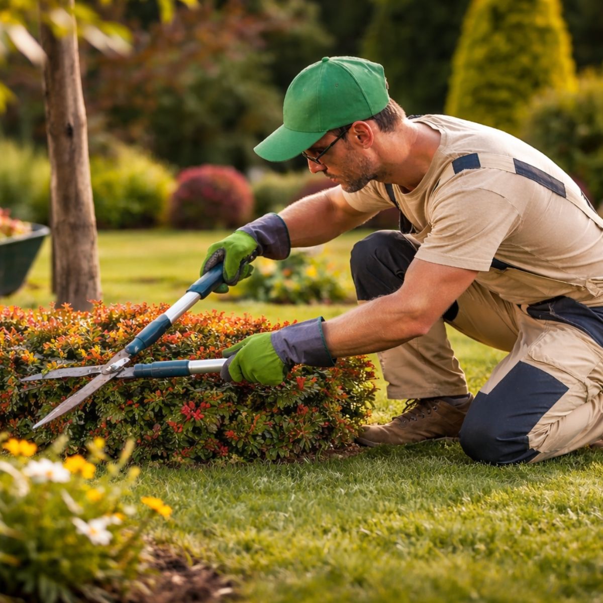 Trabajo de jardinería 1